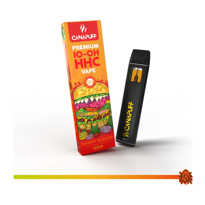 🍔 Puff Donny Burger 95% - 1ml - 1 utilisation