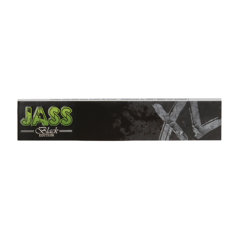 ⚫ FEUILLES À ROULER JASS KING SIZE SLIM – BLACK EDITION