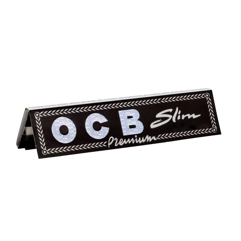 ⚫ FEUILLES À ROULER OCB SLIM PREMIUM – NOIRE