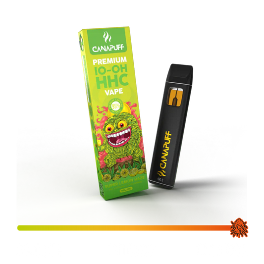 🍋 Puff Super Lemon Haze 95% - 1ml - 1 utilisation